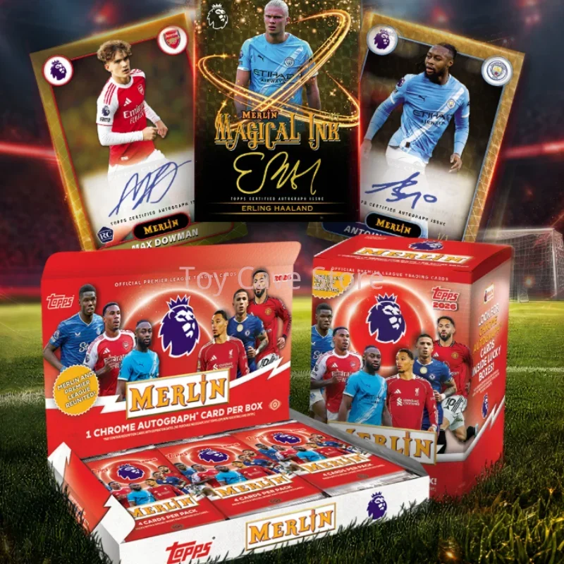 

Genuine Product 2025/26 Topps Merlin Football Series Hobby/Value Edition Star Card Blind Box Exclusive Collection Commemorate