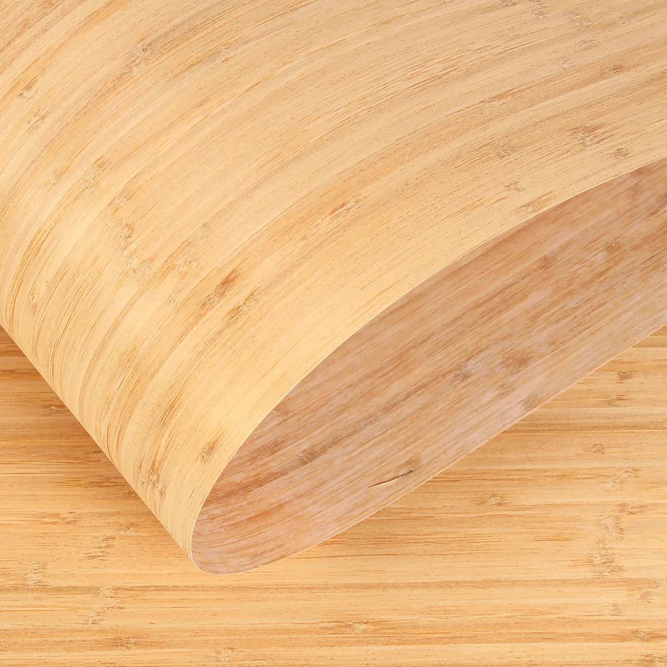 Wardrobe Veneer Natural Bamboo Skin Furniture Wood Veneer  bamboo veneer 40x250cm T0.2mm