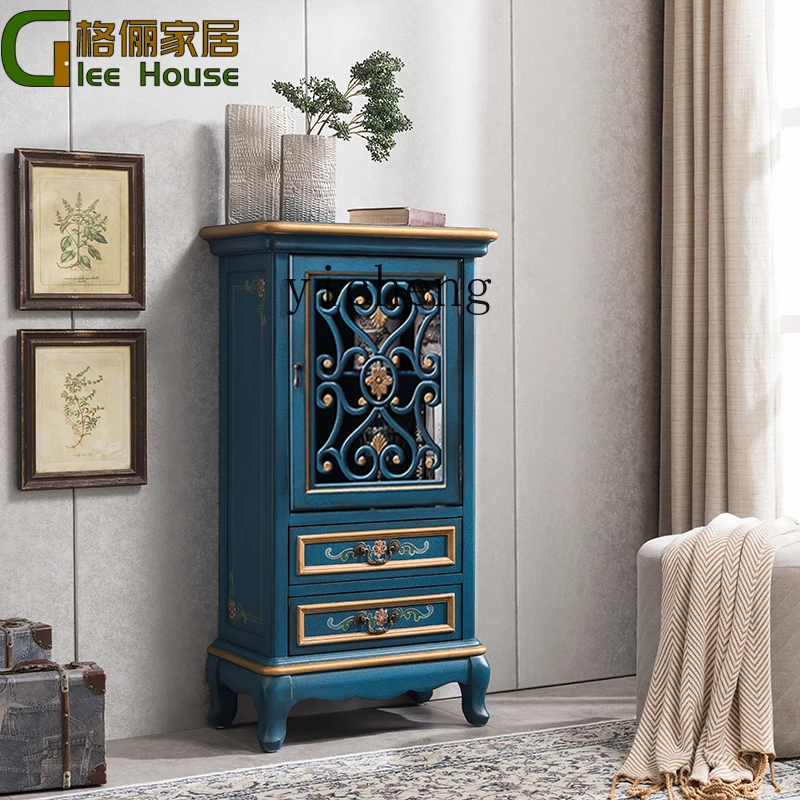 

LSL storage side cabinet, corner decoration against the wall, side cabinet, chest cabinet