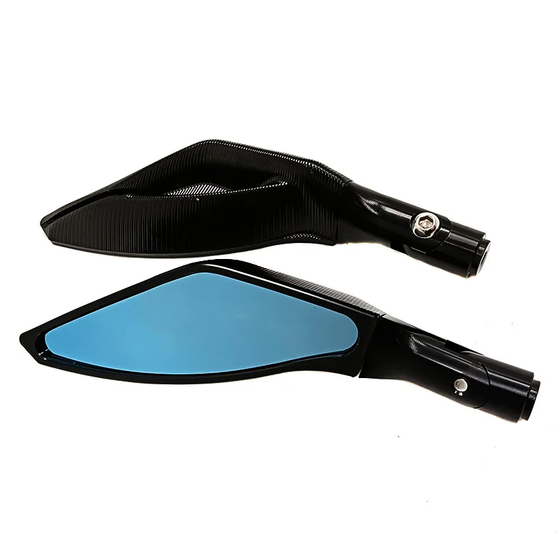 Pair Motorcycle 8MM 10MM Handlebar CNC RearView Side Mirrors For Harley Kawasaki BMW Yamaha Suzuki Touring Scooter Offroad