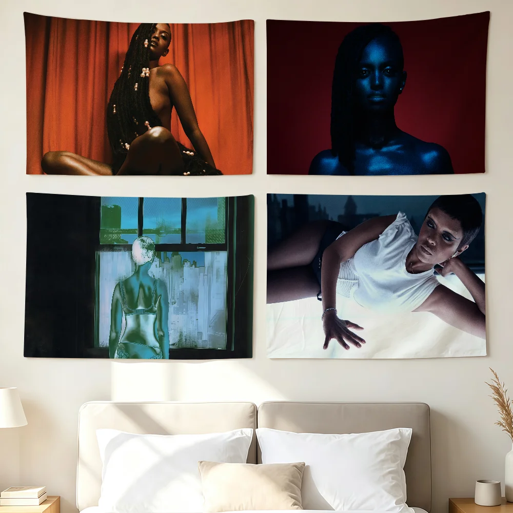 Singer K-Kelela New Avatar Flag Wall Decorations Home Decor Suitable For Living Rooms Bedrooms Dormitories Parties And Holidays