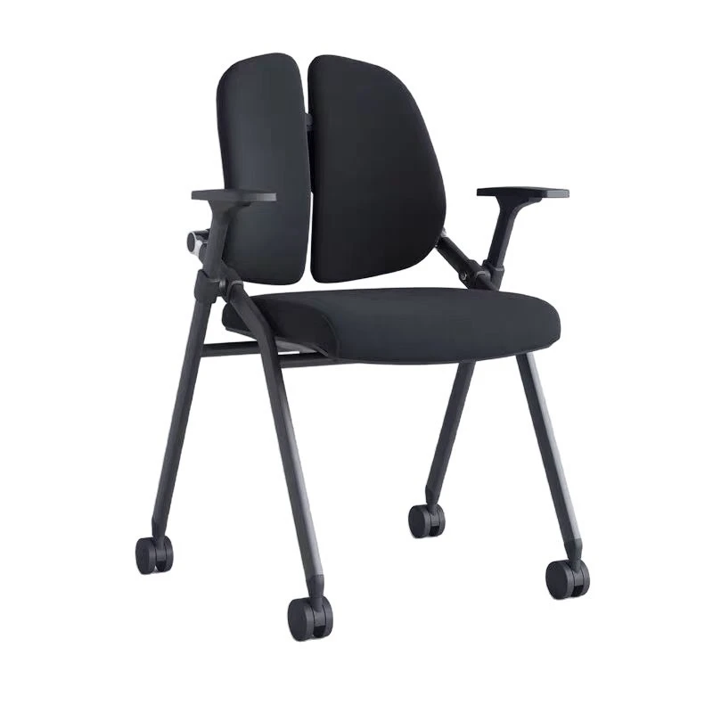 Folding Training Chair with Table Board Simple Conference Room Chair Table and Chair Integrated Writing Board Staff Office