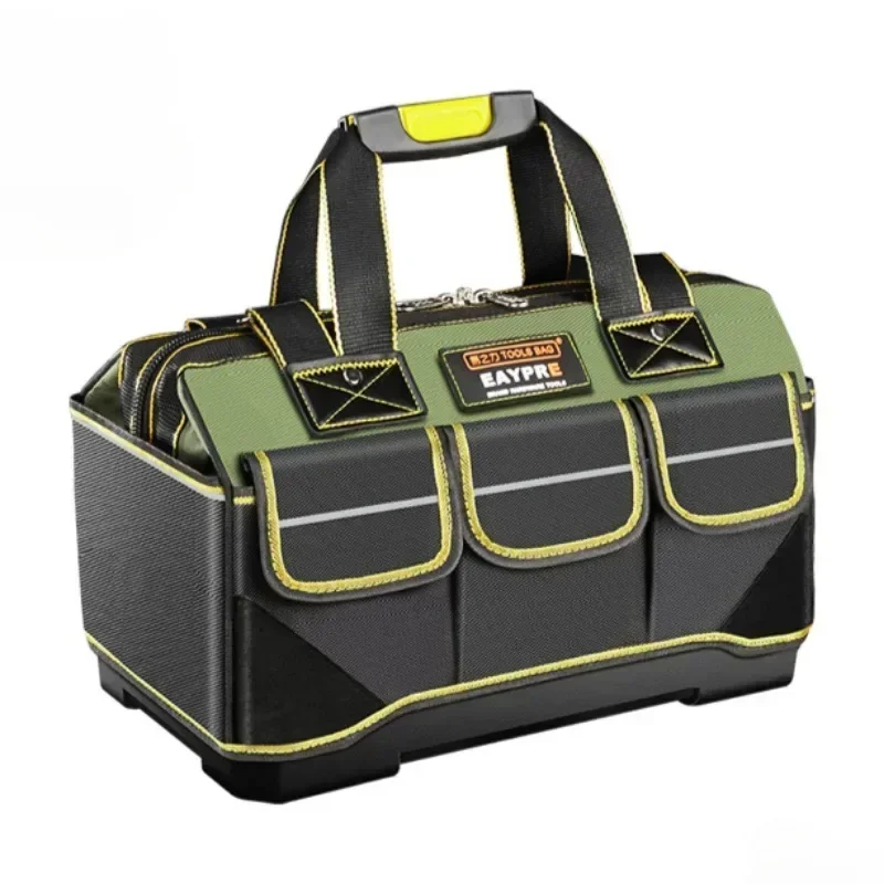 

Professional Organizer Tool Bag 1680D Oxford Cloth Tool Bag Working Electrician Waterproof Wear-resisting Leather Multipurpose