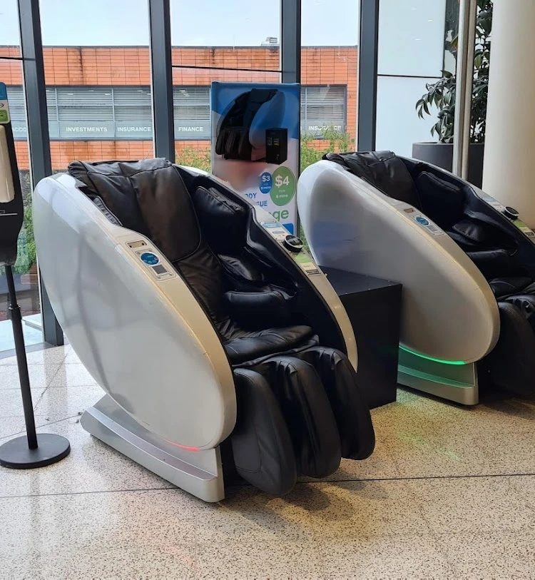 Silla de masaje expendedora comercial de cuerpo completo, nueva versión HENGDE