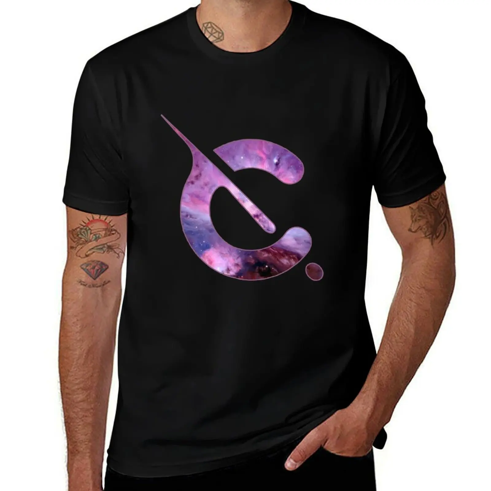 Cravity Logo (Cloud Nebula) T-Shirt Plus Size Basic Short Sleeve Top
