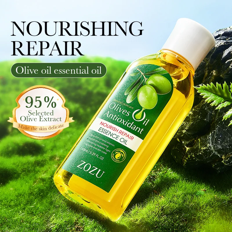 

150ml Pure Natural Olive Oils Nourish Repair Essential Oils Moisturizing Massage Oil Whitening Skin Care Whole Body Suitable