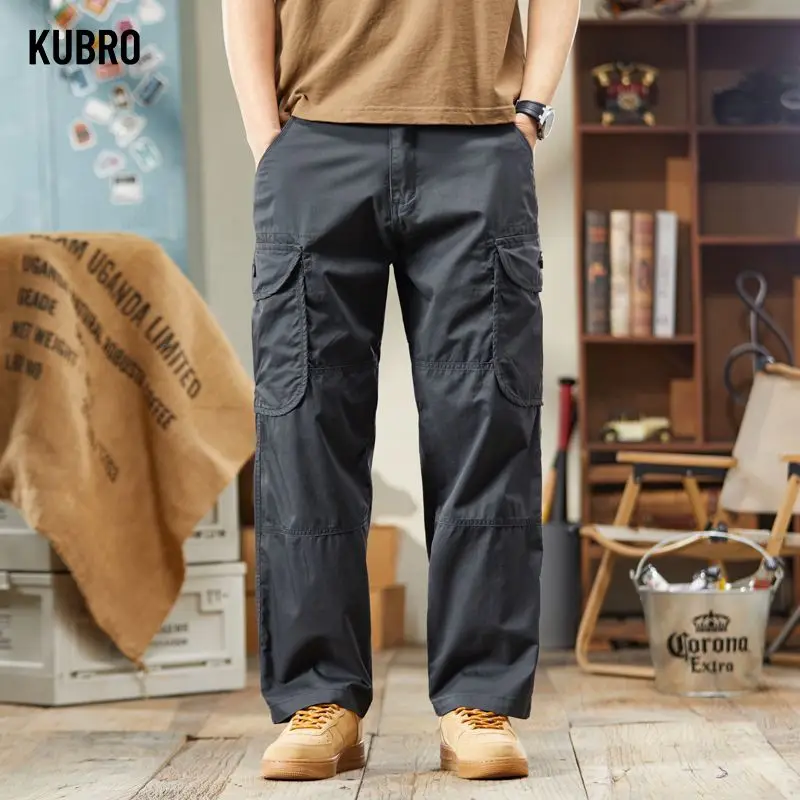 

Retro Cargo Pants Y2k 2000s Men Fashion Streetwear High Waist Casual Sweatpants Harajuku Sports Pants Autumn Winter Baggy Pants