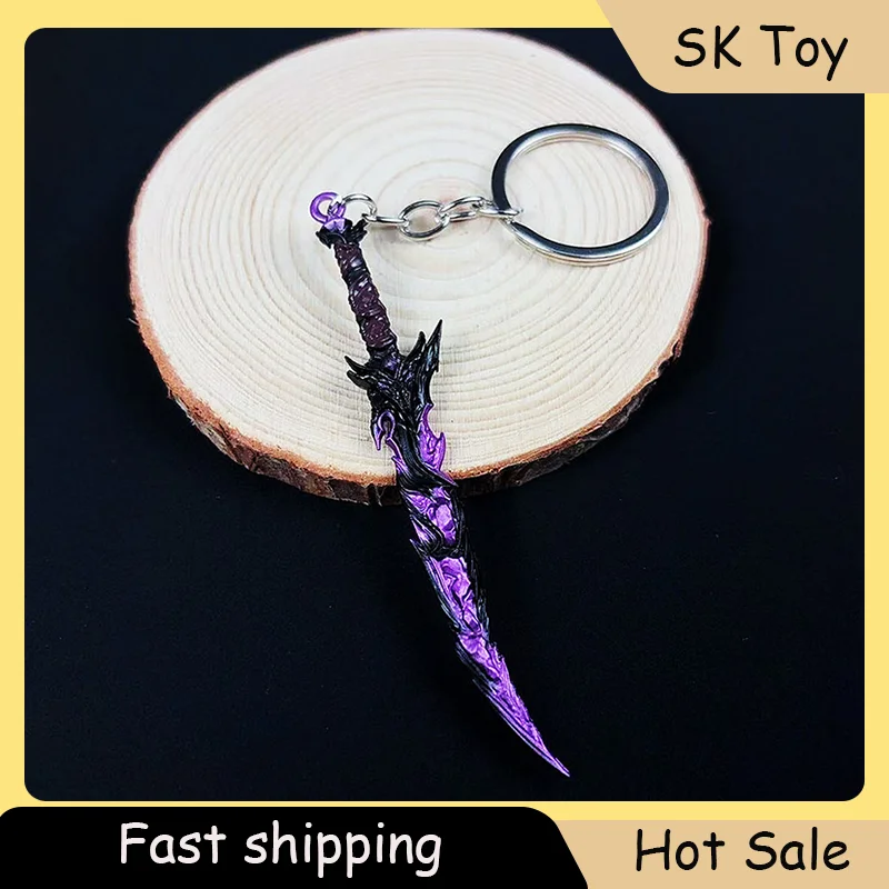 9cm Vlady Tail Thorn Model Metal Keychain Pendant Mini 9cm Heirloom Toy School Bag Pendant Fashion Accessories Durable Keyring