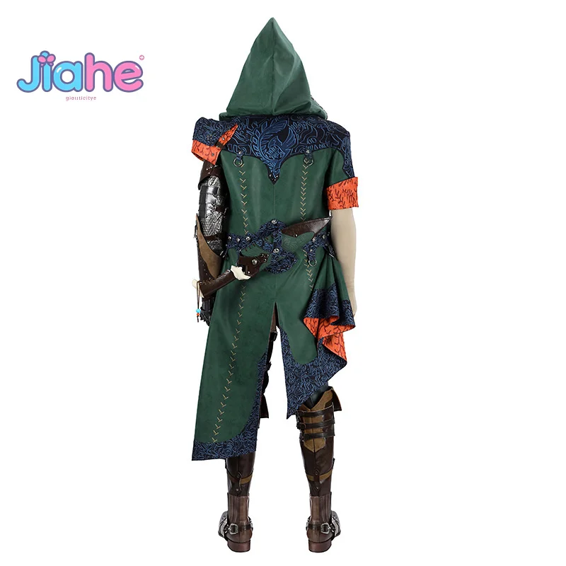 لعبة هنتر أوف مونستر وايلدز ألما ناتا هوب مجموعة أزياء تنكرية للهالوين الخيال للرجال والنساء مجموعة إكسسوارات دعائم موحدة جديدة