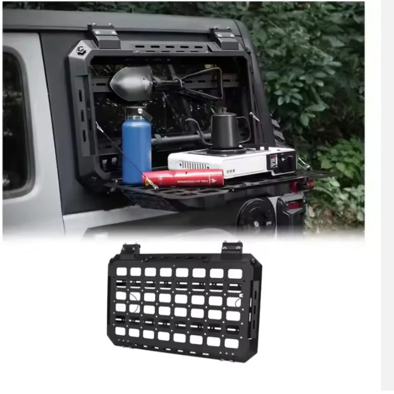 

Maiker Off Road Aluminum Multifunctional Side Window Expansion Panel For Jeep Wrangler JL Exterior Accessories