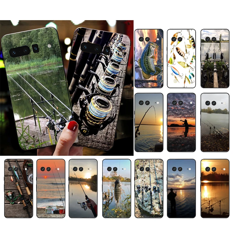 Fishing Gear Phone Case For Google Pixel 9 Pro XL 8 7 6 Pro Pixel 8A 7A 6A 4A 3A 3XL Pixel 8 7 6 5 4