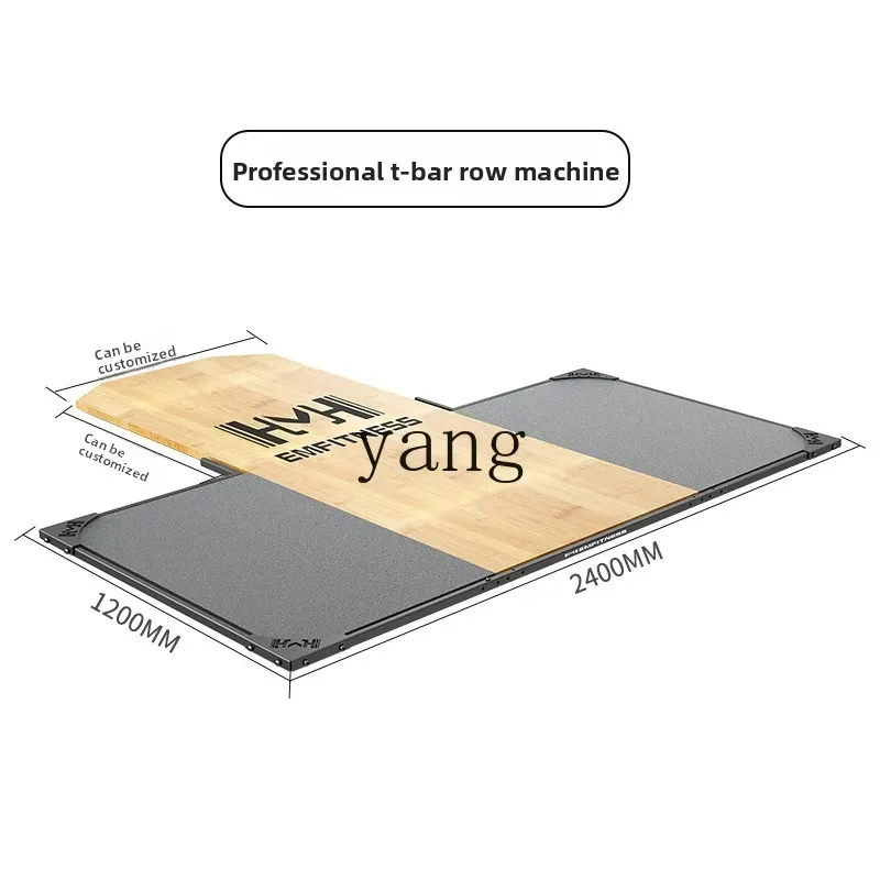 

LMM squat deadlift T-type weight lifting table gym special shock absorption and noise reduction