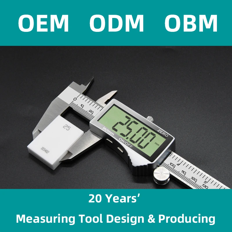 Suwmiarka cyfrowa DITRON z dużym ekranem, precyzyjne narzędzie pomiarowe ze stali nierdzewnej, grubościomierz, elektroniczna suwmiarka noniuszowa.