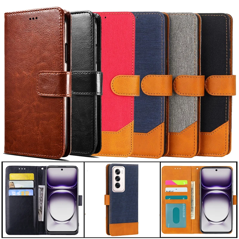 Phone Case For OPPO Reno12 Pro Funda Wallet Cover For Coque OPPO Reno12 Pro Capas On Etui Na Reno 12 12Pro CPH2629 CPH2625 чехол