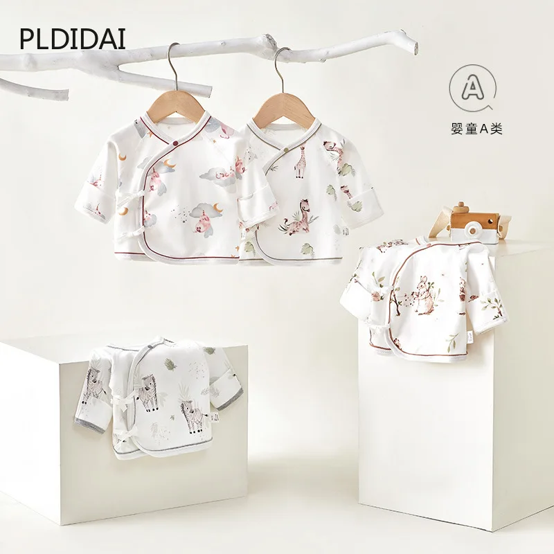 Newborn baby clothes long sleeve spring and autumn half back clothes newborn baby summer jacket monk clothes spring clothes