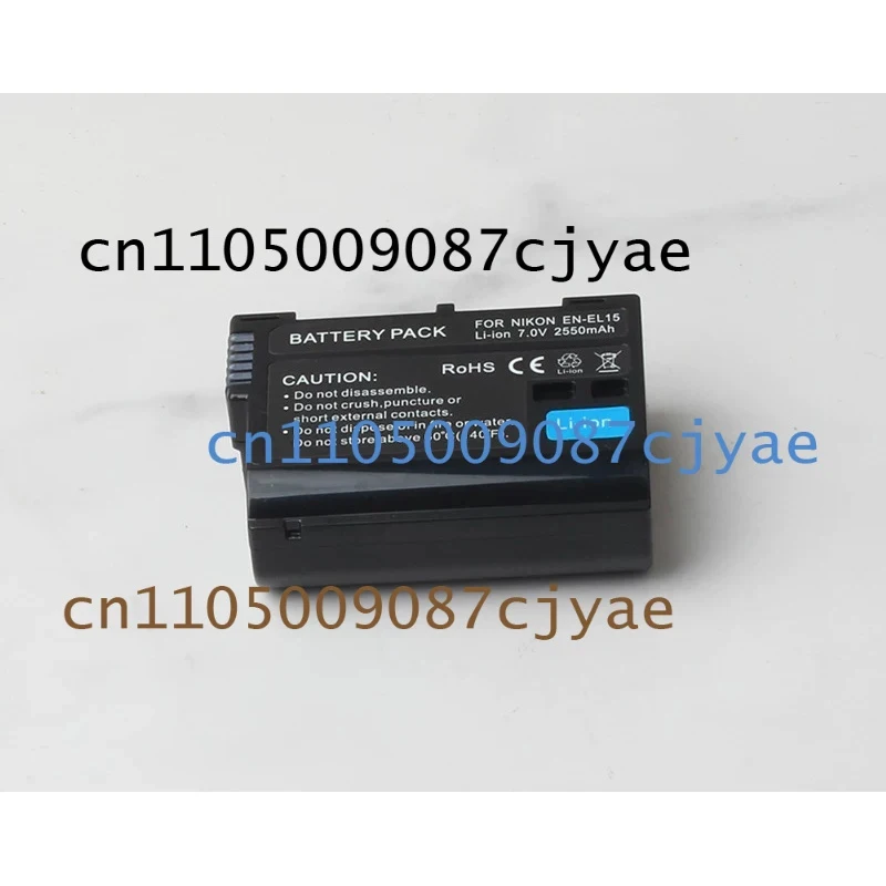 Safe Stable  For Nikon D7000 D7100 D7200 D7500 Z5 Z6 Z7 Z8 II EN-EL15 Digital Camera Replacement Battery