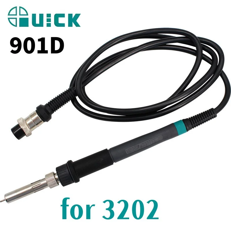 QUICK 901D Soldering Handle with 6-hole for QUICK 3202-200 Series Tip Weldering Station Tool