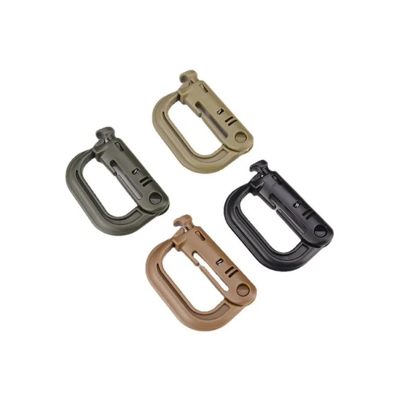 

Outdoor Tactical Quick Hanging Mountain Backpack Buckle D-type Backpack Buckle