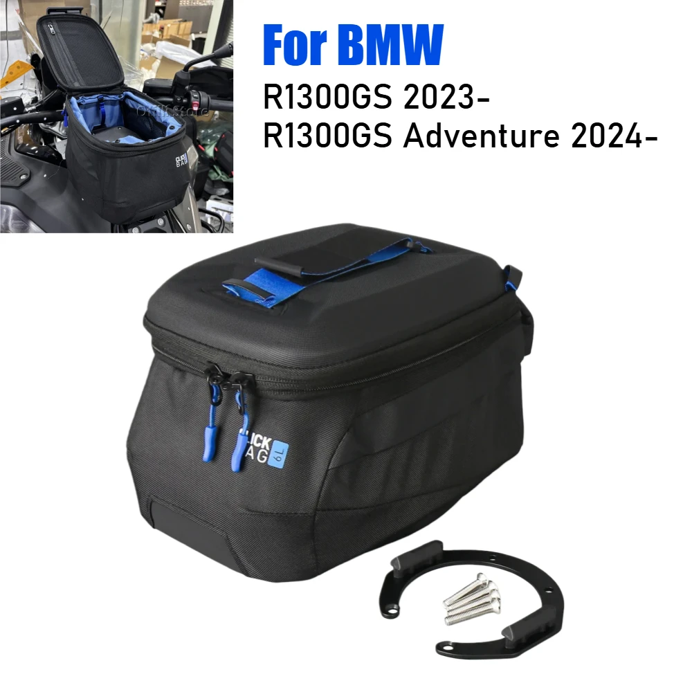 For BMW R1300GS ADV R 1300 GS ADVENTURE 2023 2024 2025 Motorcycle Fuel Tank Bag Waterproof Quick Release Tool Backpack Portable