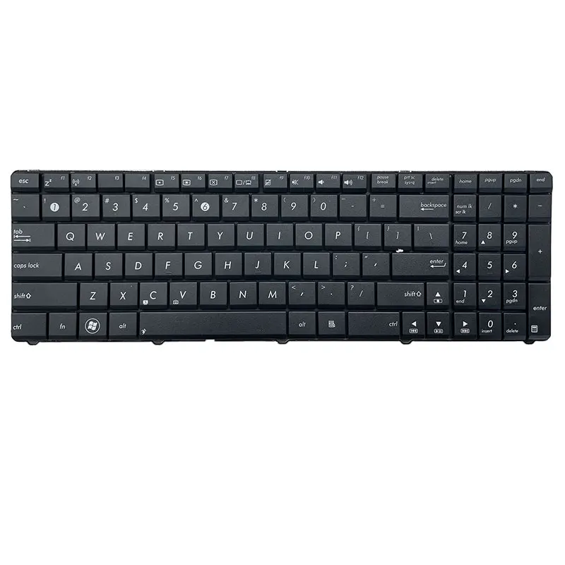 New english keyboard for ASUS N53 N53DA N53Jf N53Jg N53Jl N53Jn N53Jq N53S N53SM N53SN N53SV N53Ta N53TK US LAPTOP