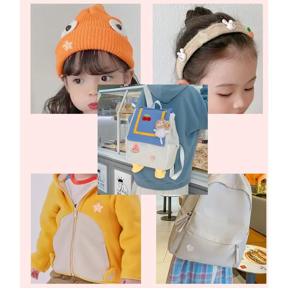 Tambalan Bordir Jahit Mode Tambalan Pakaian Aksesori Lencana Stroberi Hati Tambalan Pakaian Tambalan Lencana Pakaian Berbentuk Khusus