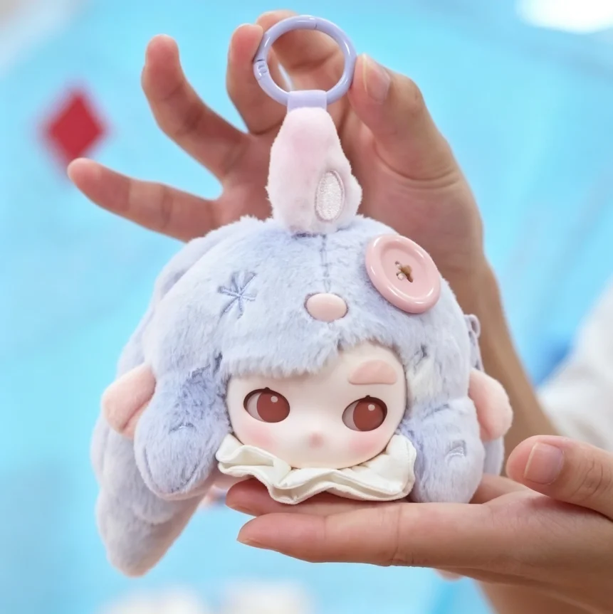 POPMART CHAKA STITCH BY STITCH Series Earphone Case Surprise Mystery Unpack Container Cute Doll Anime Ornament Gift