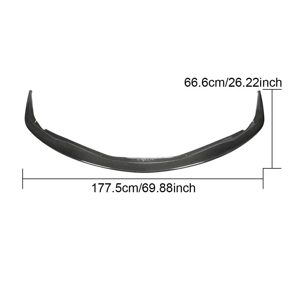 Carbon Fiber Front Bumper Lip for Toyota Supra 2019-2020