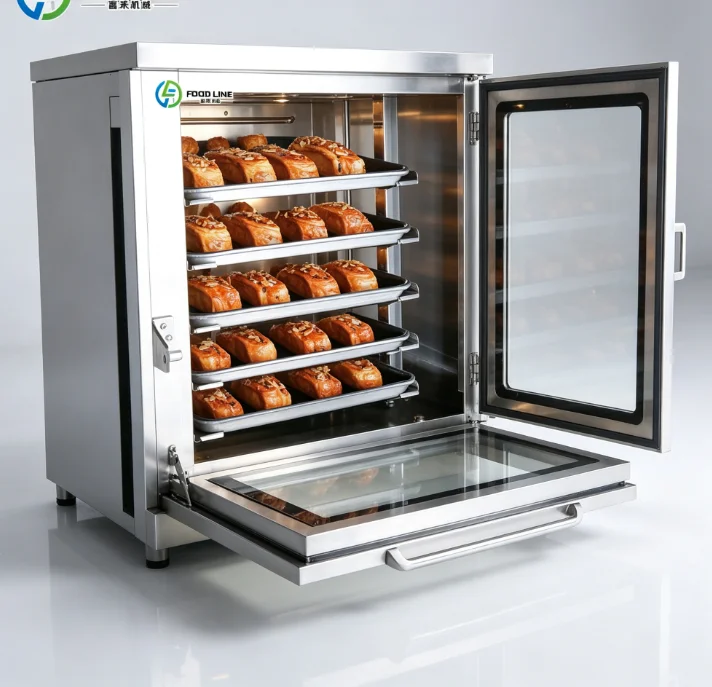 Bakery Food Roasting Equipment Convection Oven Visible Bakery Baking Device Convection Oven
