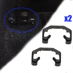 2Pcs For VW Tiguan 5N Polo Sedan 2010 2011 - 2022 Polo liftback Sedan GT Car Seat Slide Sliding Rail Cap Protective Cover Black