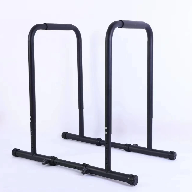 

Home Gym Exercise Fitness Equipment Gymnastics Adjustable Push Up Stand Parallel Dip Bars Pull Up And Dip Bar Station