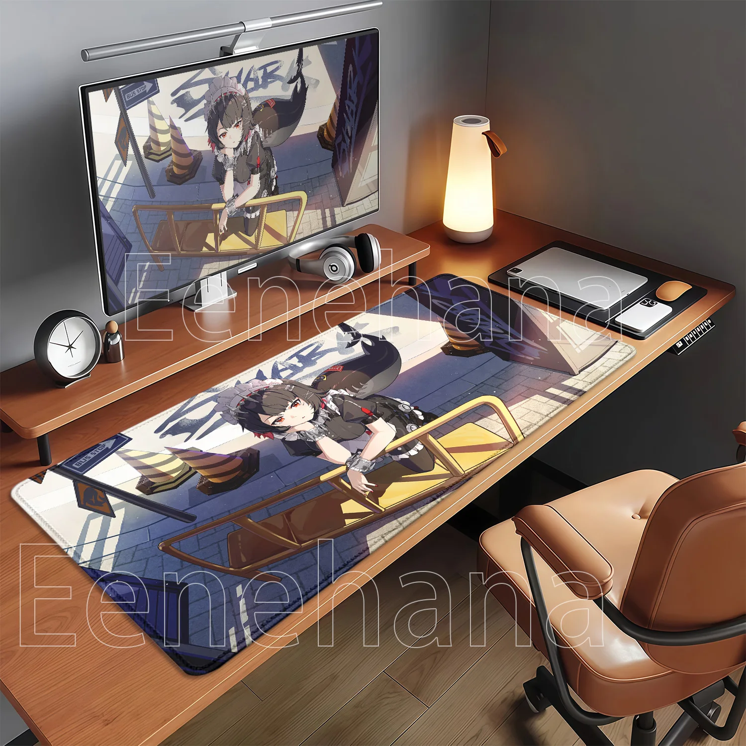 HD Printing ZZZ Ellen Joe Zenless Zone Zero Mouse Pad Gaming Office Keyboard Mousepad Anime Sexy Girl Rubber Non-slip Desk Mat