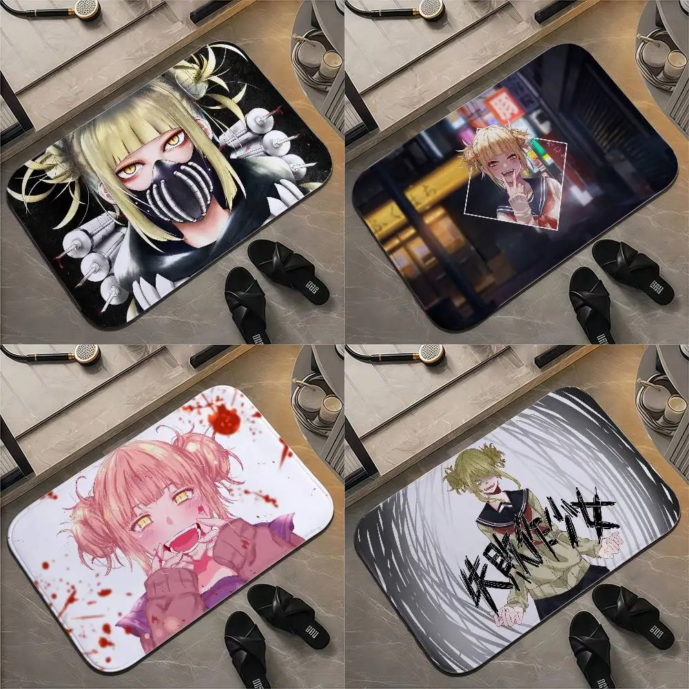 

H-Hero Academia Himiko Toga Floor Mat Printed Large Carpets Room And Bedroom Carpets Bathroom Anti Slip Door MATS Small Carpets