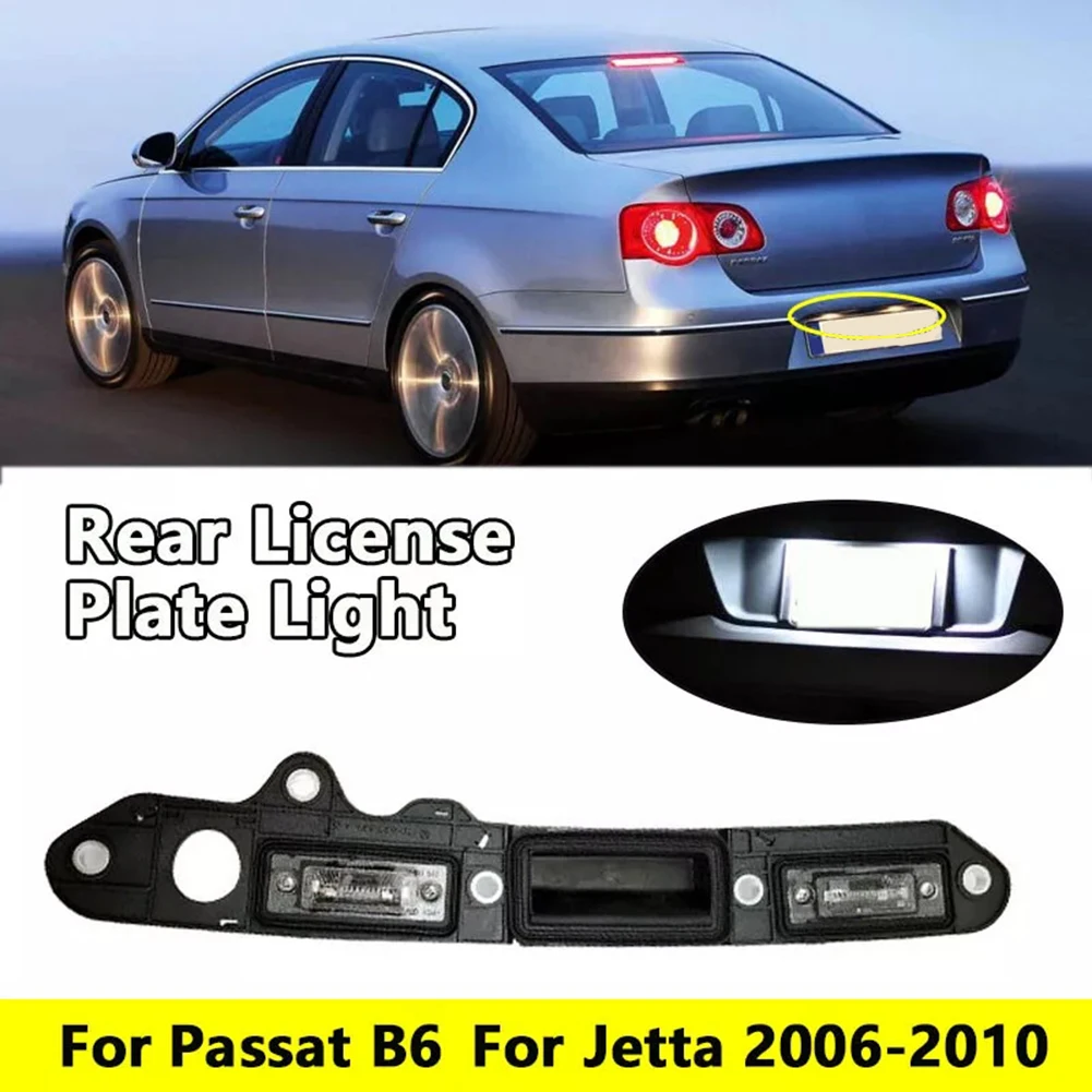 Rear Tailgate Handle Switch Plate Lamp Kit 1T0827574L For Golf Plus For Jetta V EU Version For Touran For Passat B6 Wagon