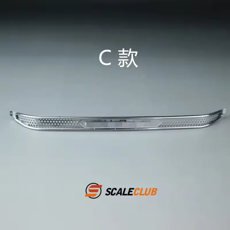 1/14 RC Speelgoed Truck Metalen Voorruit Guard Voor Tamiya Actros R620 R470 1/14 RC Tractor Truck Accessoires Onderdelen SCALECLUB DSW-TY-1