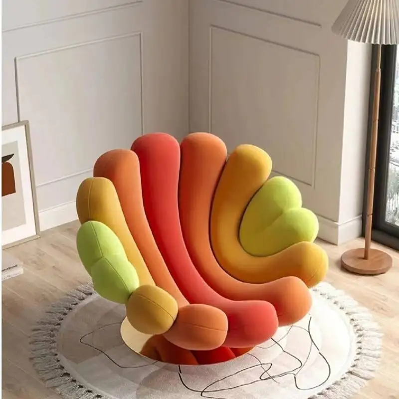 

Luxury Adults Living Room Chairs Nordic Modren Balcony Lounge Living Room Chairs Reading Oversized Cadeira Furniture For Home