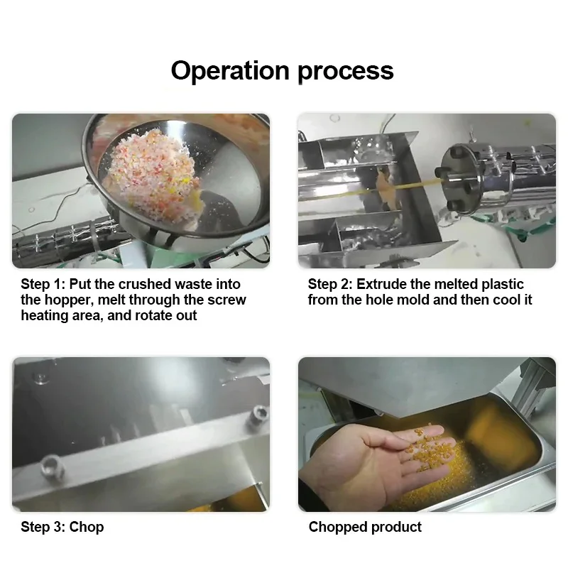 Micro Extruded Plastic Granulator High Efficiency Small Desktop Granulator SJ25/SJ35 Plastic Modification Formula Laboratory