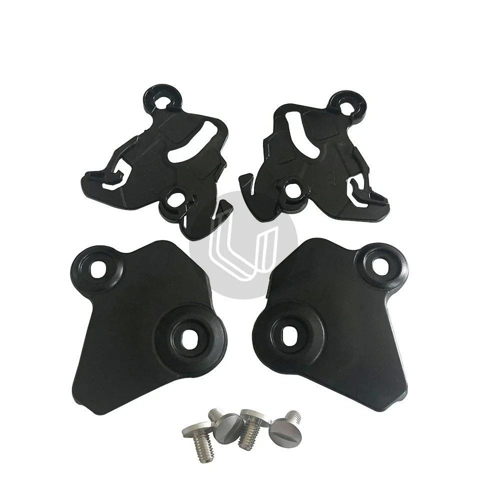 Motorcycle Helmet Accessories for neo Helmet A Pair of Pivot Kit Base Plate Screws&Liner Nose Breath Guard Breath Deflector