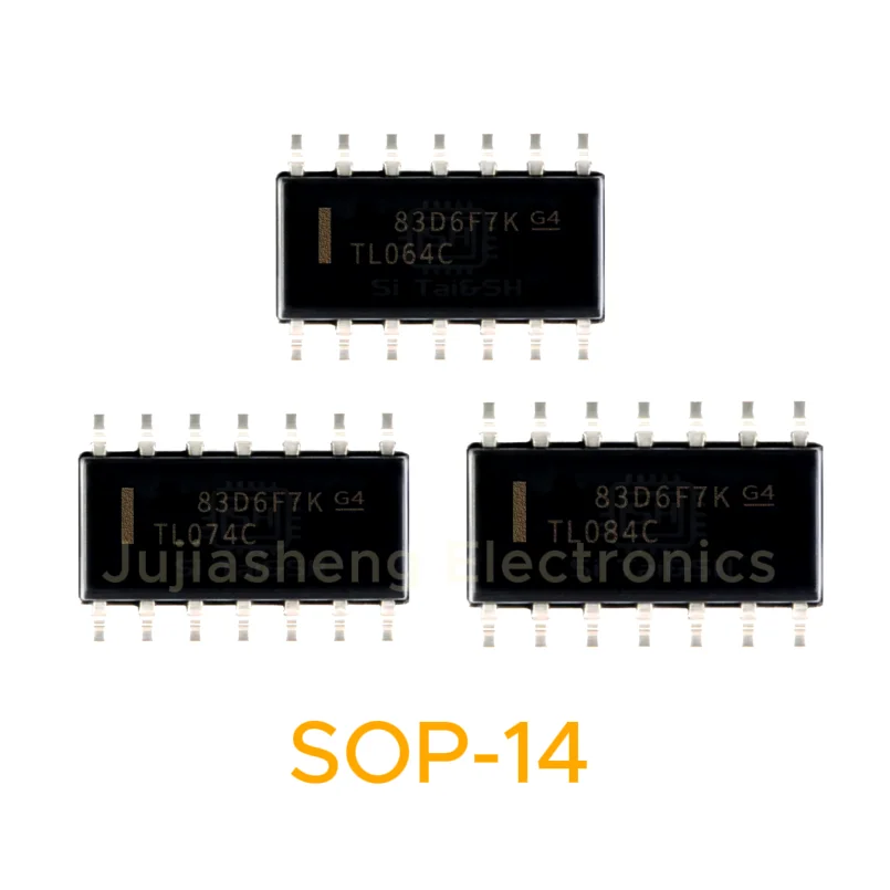 (20PCS)TL064CDR TL074CDR TL084CDR SOP14 Input Operational Amplifier IC integrated circuit