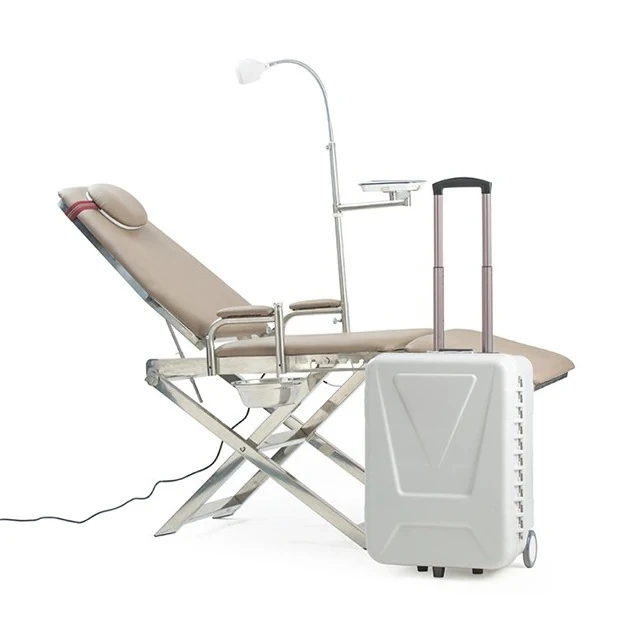 CE認証取得済み高品質ミニ獣医機器ポータブル歯科ユニット