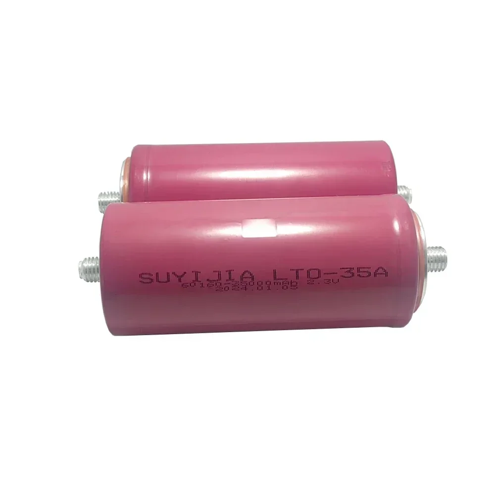 Original 2.3V 60160 Lithium Titanate Battery 30Ah 35Ah 10C Discharge Electric Boat Lithium Titanate Rechargeable Power Battery