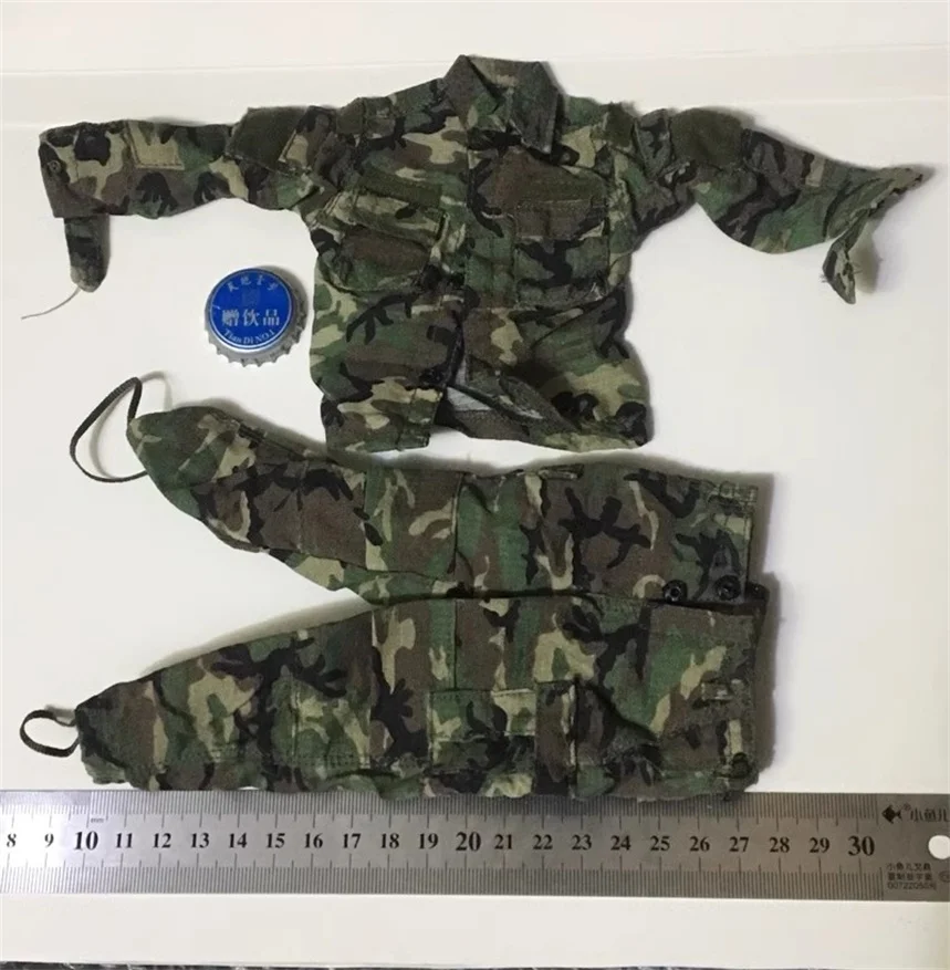 FS73005 1/6 ทหารอุปกรณ์เสริม Jungle Uniform Camouflage ของเล่นสําหรับ 12 ''Action Figure Body ในสต็อก