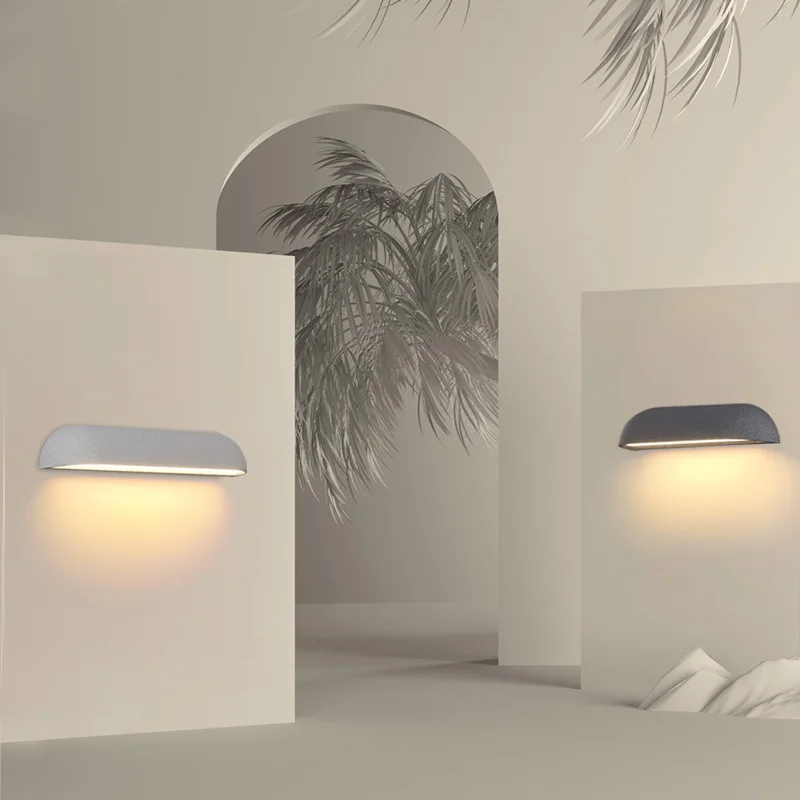 IP54 Waterproof Outdoor light, Modern Minimalist Style, Cement Wall light for Villa Garden, Corrior exterior, Entrance door