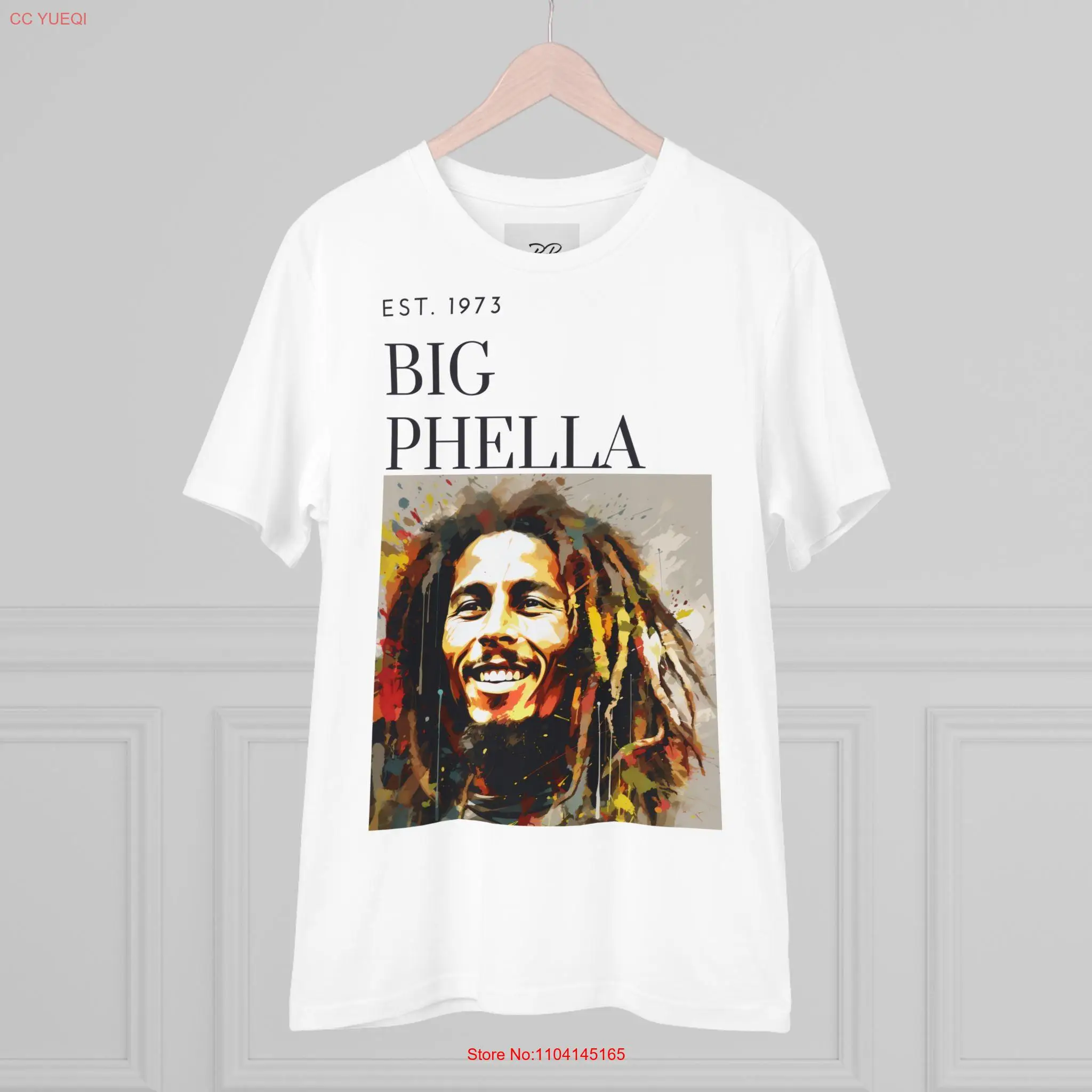 Organic Creator T shirt Bob Marley Tribute Perfect Birthday for Reggae Music Lovers long or short sleeves