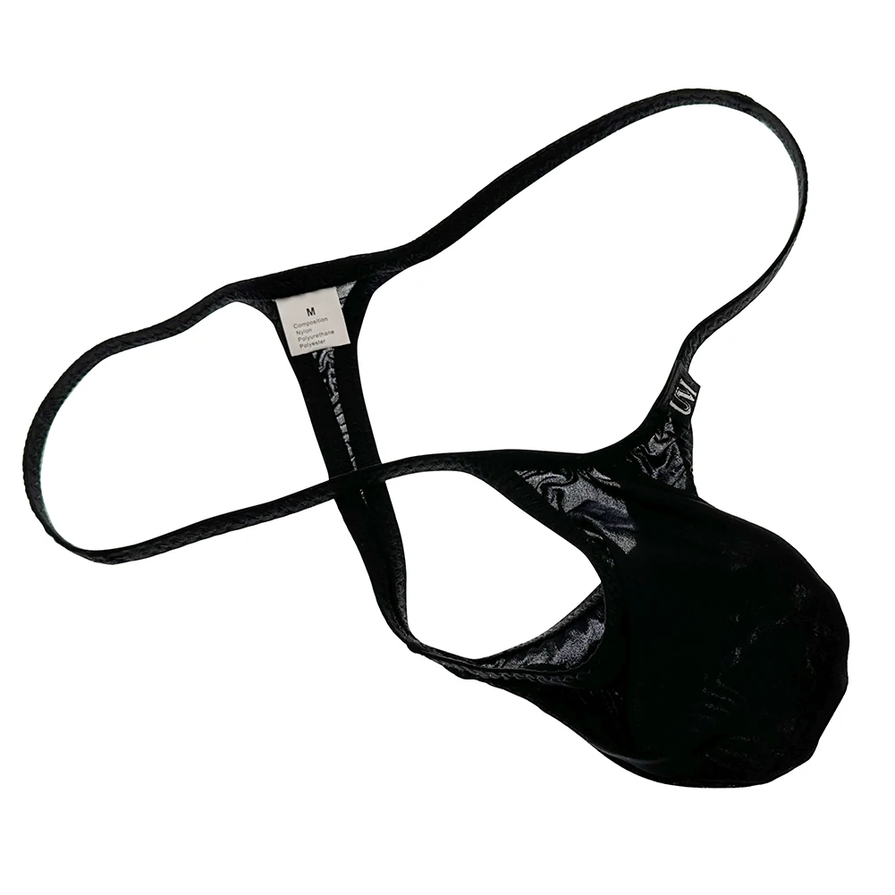 Panties Men Thong Bikini Thong Men Brief Underwear Nightwwear Sleepwear Ice Silk Low Waist Sexy Solid Color New