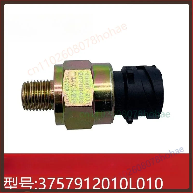 For JAC Shuailing Q6 H330 V6‑V9 Handbrake Alarm Low Air Pressure Sensor 3757920LG010 Truck Parts（3pcs）