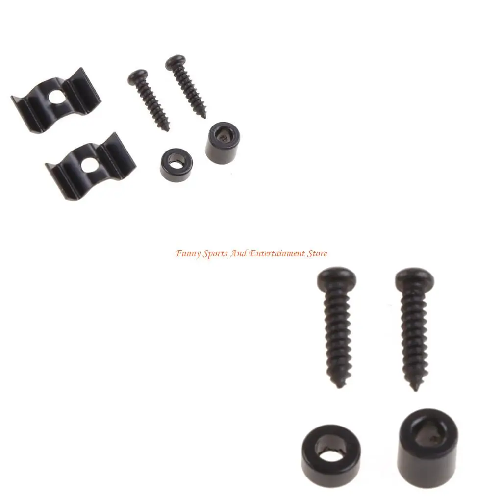 

C4DE Pair of String Trees For Start OR Guitar Parts Black