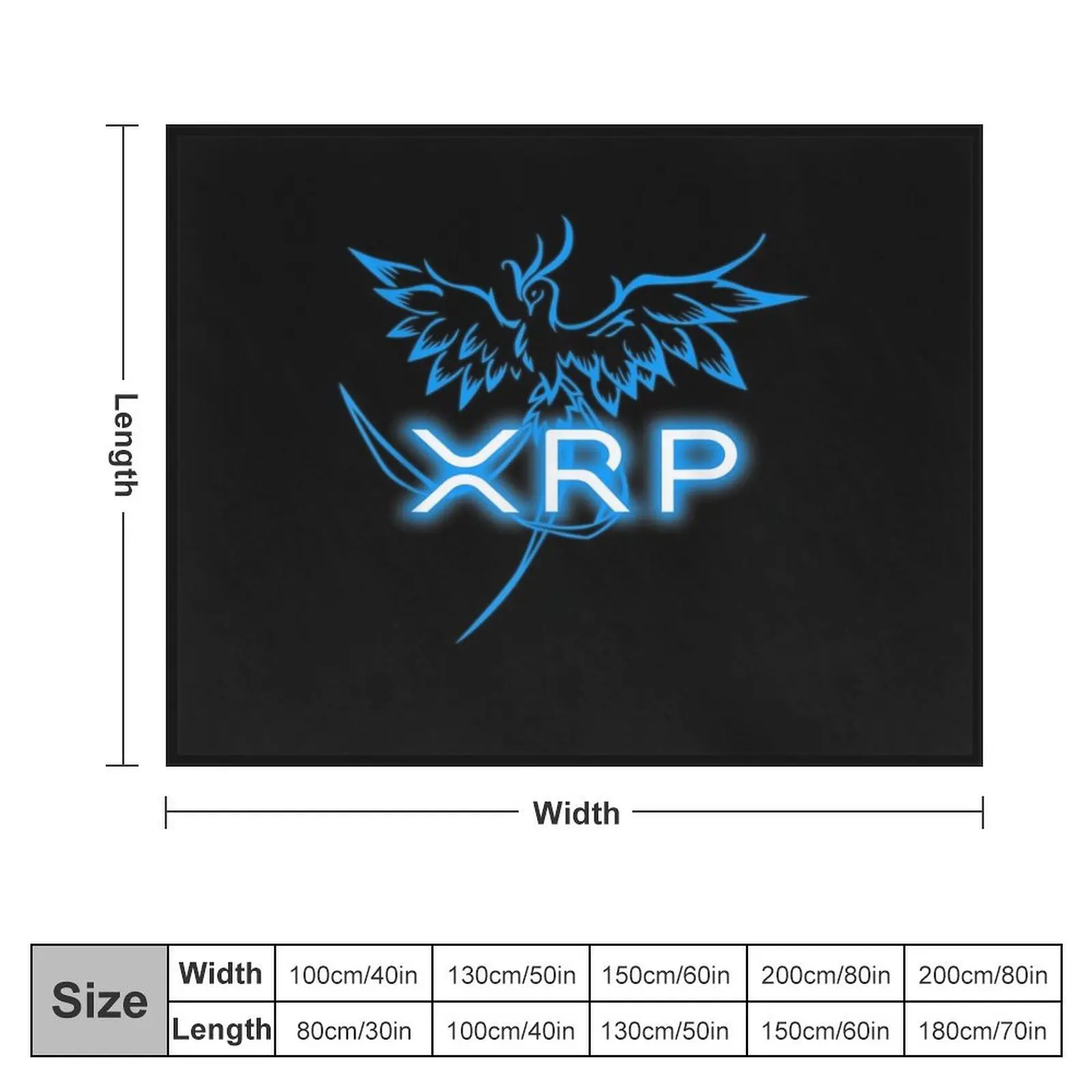 XRP cryptocurrency - XRP Throw Blanket Summer blankets and throws Extra Large Throw Picnic Blankets