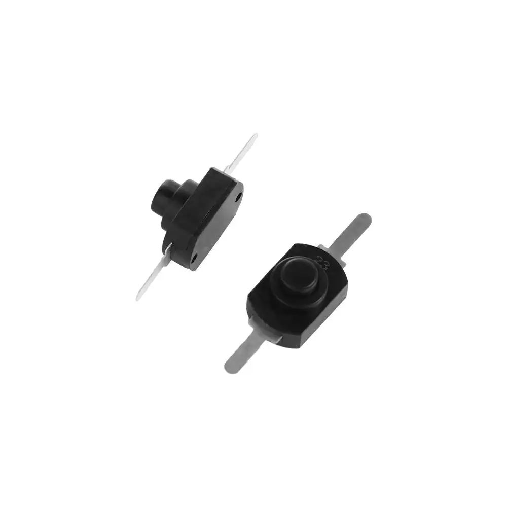 12*8MM 10PCS 1208YD Interruttore Mini Pulsante Autobloccante Interruttore di Pulsante On Off Swtich Torcia Interruttore di Controllo Interruttore a pulsante