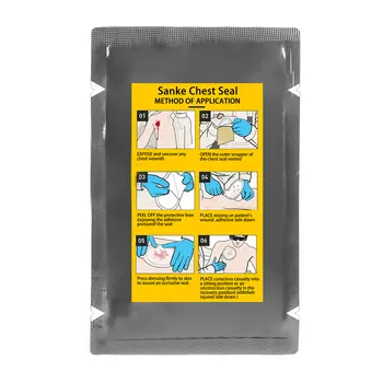 10 best sales Chest seal vented - №5