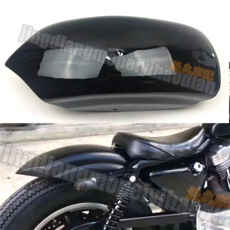 

Short Flat Rear Fender Bobber Cafe Racer for Harley Davidson Iron Sportster XL 883 1200 48 72 Forty-Eight Seventy-Two 1986-newer